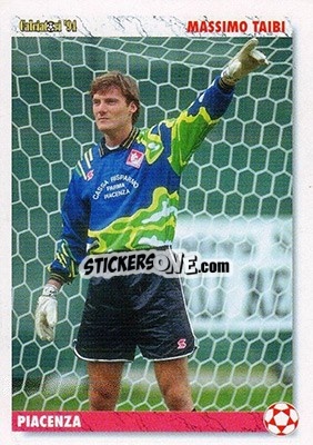 Sticker Massimo Taibi - Italian League 1994 n. 219 - Joker