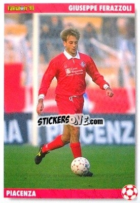 Cromo Giuseppe Ferazzoli - Italian League 1994 - Joker