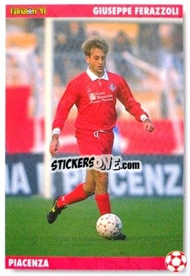 Sticker Giuseppe Ferazzoli - Italian League 1994 n. 220 - Joker