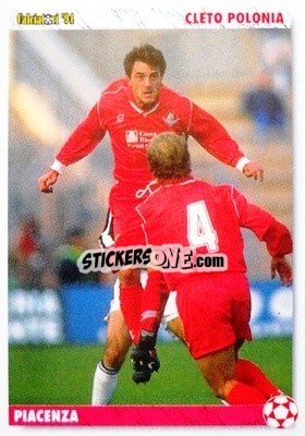 Sticker Cleto Polonia - Italian League 1994 n. 226 - Joker