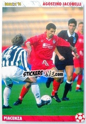 Sticker Agostino Iacobelli - Italian League 1994 - Joker