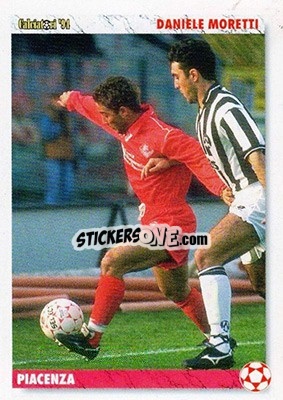 Sticker Daniele Moretti - Italian League 1994 - Joker