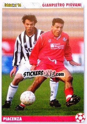 Sticker Gianpietro Piovani - Italian League 1994 n. 234 - Joker