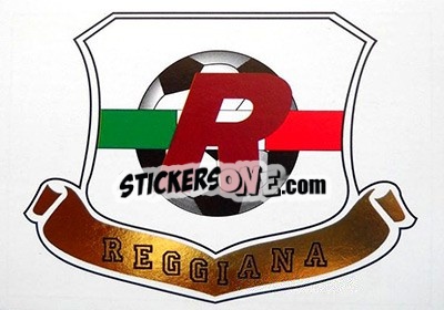 Cromo Reggiana Badge - Italian League 1994 - Joker