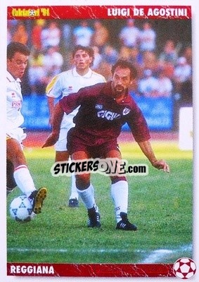 Cromo Luigi De Agostini - Italian League 1994 - Joker