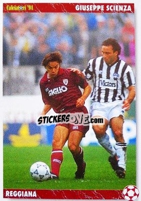 Cromo Giuseppe Scienza - Italian League 1994 - Joker