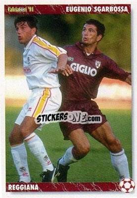 Sticker Eugenio Sgarbossa - Italian League 1994 - Joker