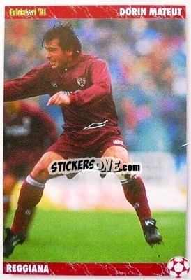 Sticker Dorin Mateut - Italian League 1994 - Joker