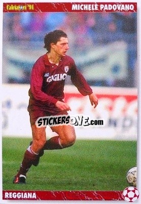 Cromo Michele Padovano - Italian League 1994 - Joker