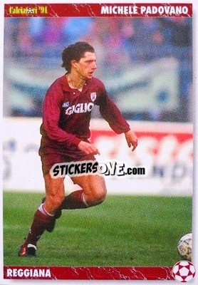 Figurina Michele Padovano - Italian League 1994 - Joker