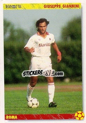 Sticker Giuseppe Giannini - Italian League 1994 n. 263 - Joker