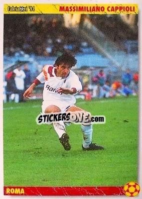 Sticker Massimiliano Cappioli - Italian League 1994 n. 267 - Joker