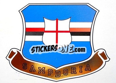Cromo Sampdoria Badge - Italian League 1994 - Joker
