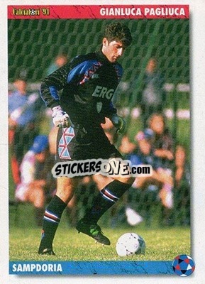 Figurina Gianluca Pagliuca - Italian League 1994 - Joker