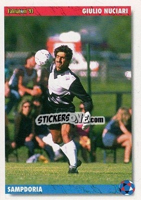 Sticker Giulio Nuciari - Italian League 1994 - Joker