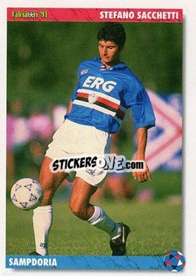 Figurina Stefano Sacchetti - Italian League 1994 - Joker