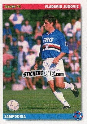 Cromo Vladimir Jugovic - Italian League 1994 - Joker