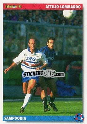 Cromo Attilio Lombardo - Italian League 1994 - Joker