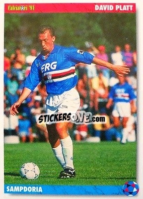 Cromo David Platt - Italian League 1994 - Joker