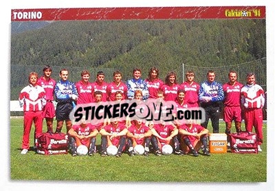 Sticker Torino Team - Italian League 1994 - Joker