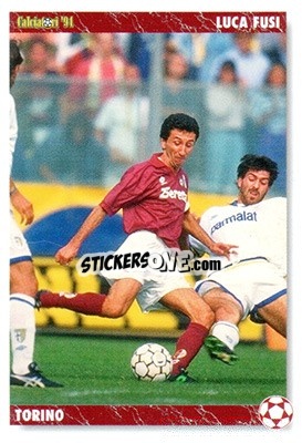 Sticker Luca Fusi - Italian League 1994 - Joker
