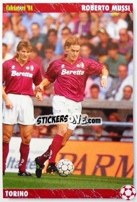 Sticker Roberto Mussi - Italian League 1994 n. 296 - Joker