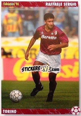 Sticker Raffaele Sergio - Italian League 1994 - Joker