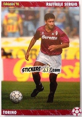 Cromo Raffaele Sergio - Italian League 1994 - Joker