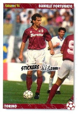 Cromo Daniele Fortunato - Italian League 1994 - Joker