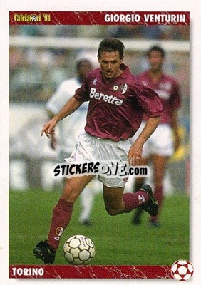 Sticker Giorgio Venturin - Italian League 1994 - Joker