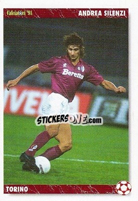Cromo Andrea Silenzi - Italian League 1994 - Joker