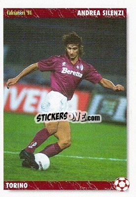 Sticker Andrea Silenzi - Italian League 1994 n. 306 - Joker