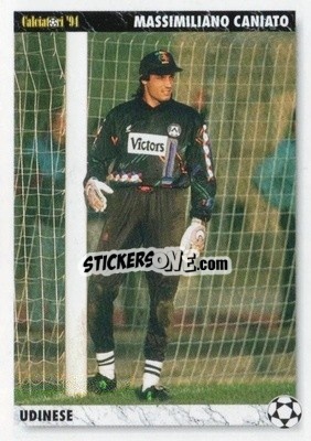 Sticker Massimiliano Caniato - Italian League 1994 - Joker