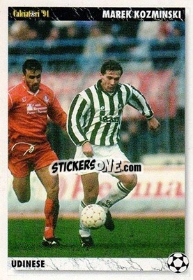 Sticker Marek Kozminski - Italian League 1994 - Joker