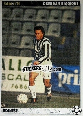 Figurina Oberdan Biagioni - Italian League 1994 - Joker