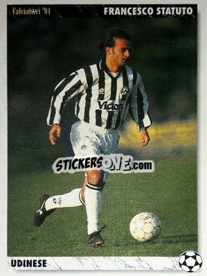 Sticker Francesco Statuto - Italian League 1994 - Joker