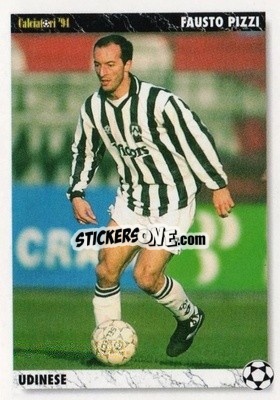 Cromo Fausto Pizzi - Italian League 1994 - Joker