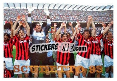 Sticker Scudetto '93 - Italian League 1994 n. 325 - Joker