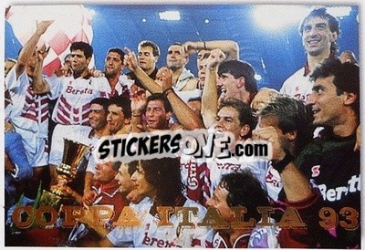 Sticker Coppa Italia '93