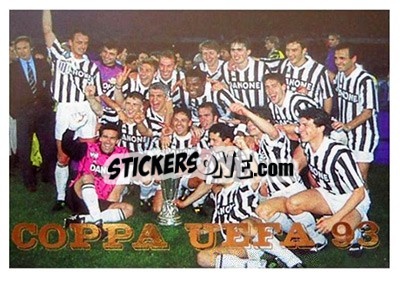 Sticker Coppa UEFA '93