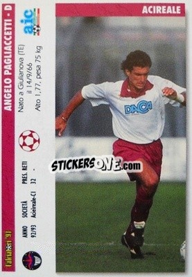 Sticker Angelo Pagliaccetti / mario Solimeno - Italian League 1994 - Joker