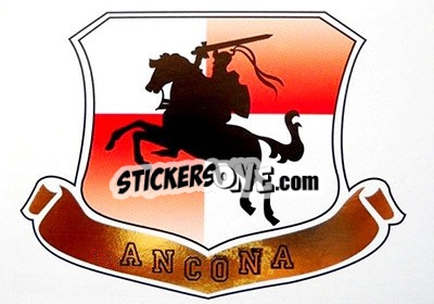Sticker Ancona Badge/Alessandro Nista - Italian League 1994 n. 346 - Joker