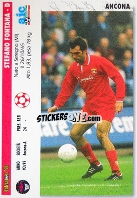 Sticker Stefano Fontana / Milos Glonek - Italian League 1994 n. 347 - Joker