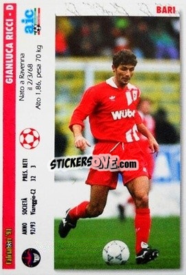 Sticker Gianluca Ricci / Lorenzo Amoruso - Italian League 1994 - Joker