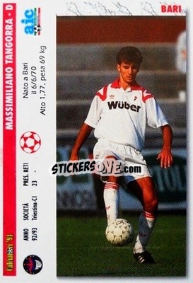 Sticker Massimiliano Tangorra / angelo Alessio - Italian League 1994 - Joker