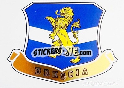Cromo Brescia Badge/Marco Landucci - Italian League 1994 - Joker