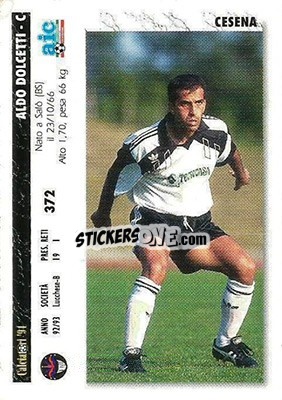 Sticker Giovanni Battista Scugugia / Aldo Dolcetti - Italian League 1994 - Joker