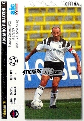 Sticker Adriano Piraccini / Alessandro Teodorani - Italian League 1994 n. 374 - Joker