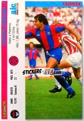 Cromo Rosario Compagno /Luca Evangelisti - Italian League 1994 - Joker