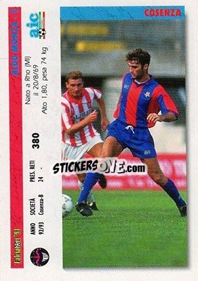 Sticker Pietro Maiellaro / Aldo Monza - Italian League 1994 - Joker